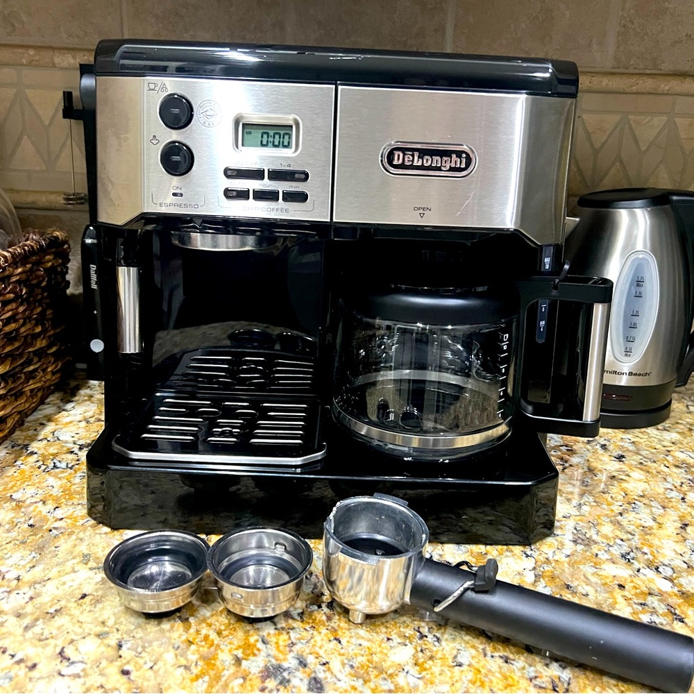 Delonghi combination coffee and espresso machine